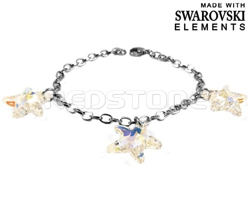 Náramok Swarovski Elements RED8025